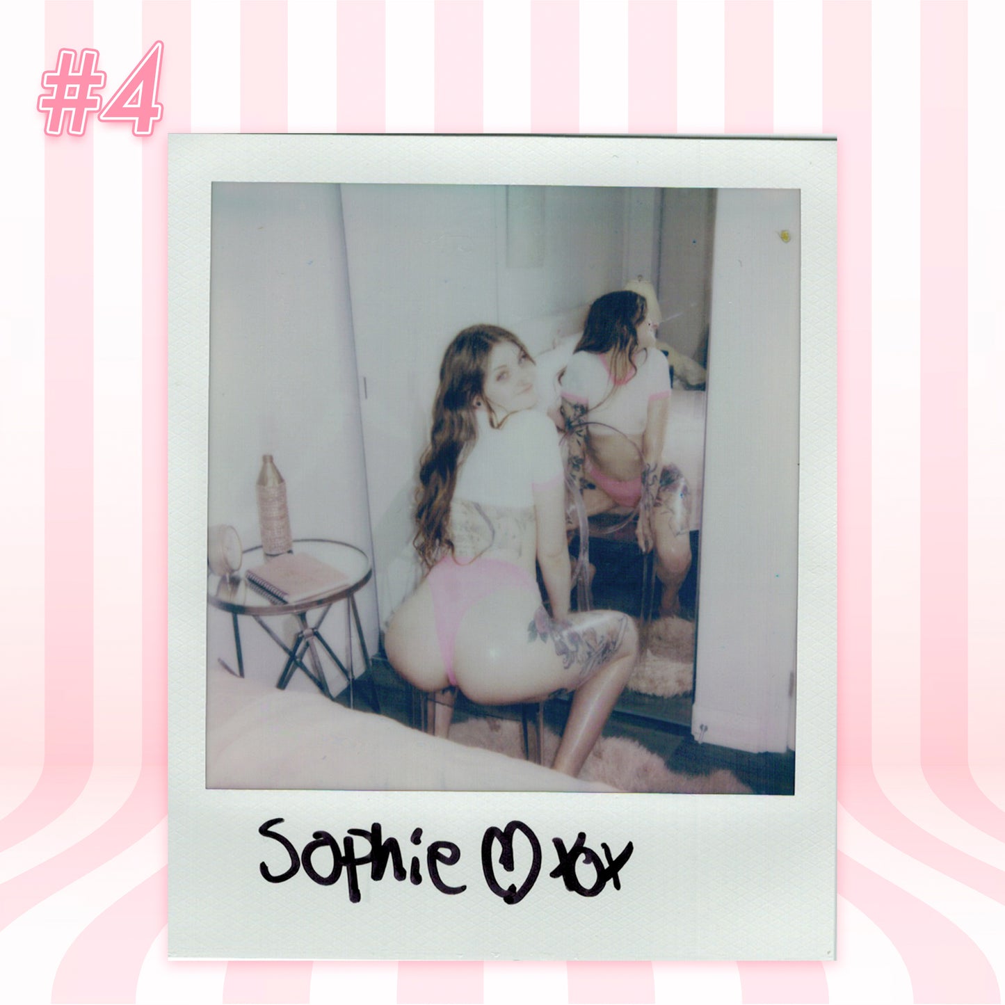 Sophie Darling Exclusive Signed Lewd Polaroids