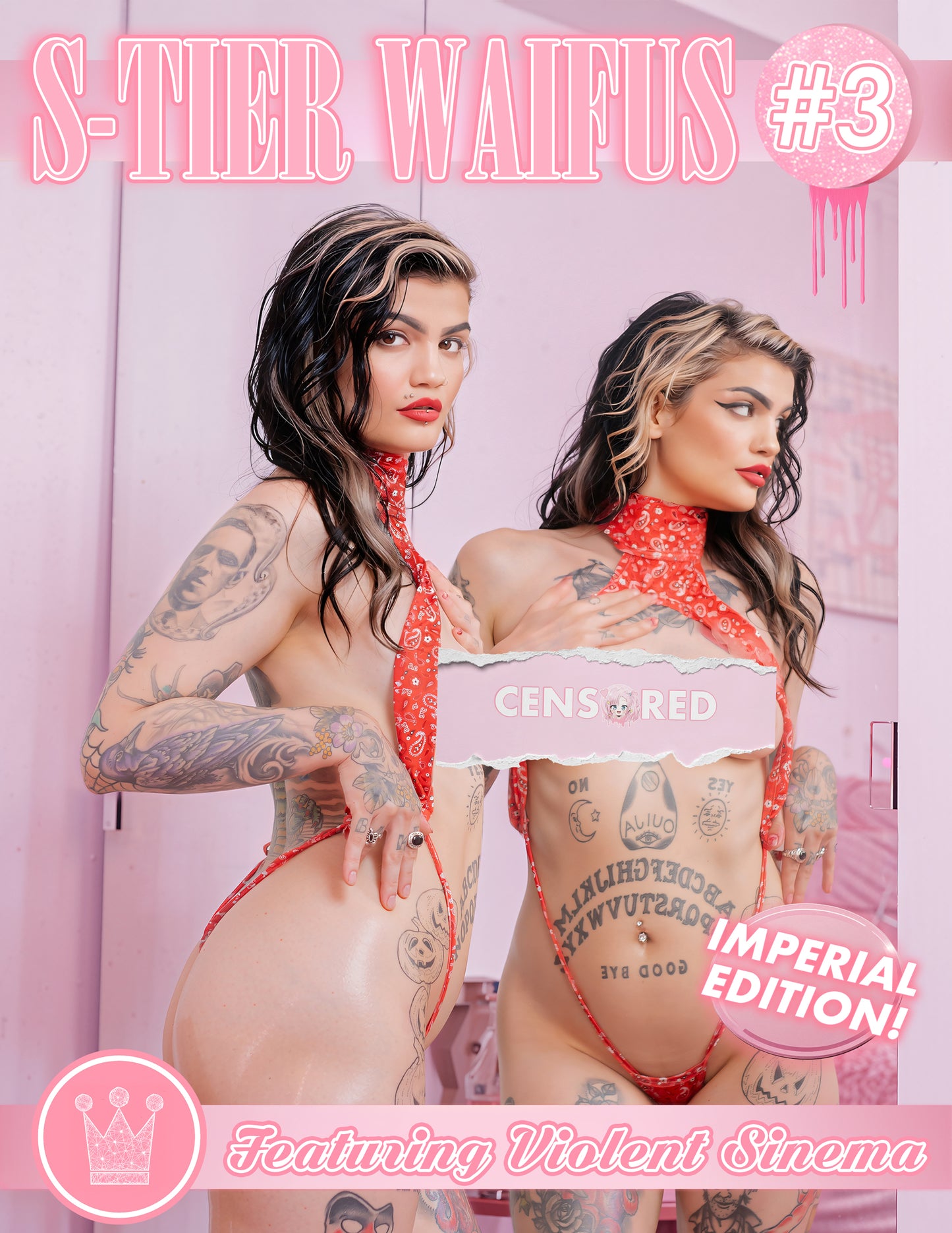 S-Tier Waifus Vol. 3: Violent Sinema Limited Edition Nude Art Photo Book