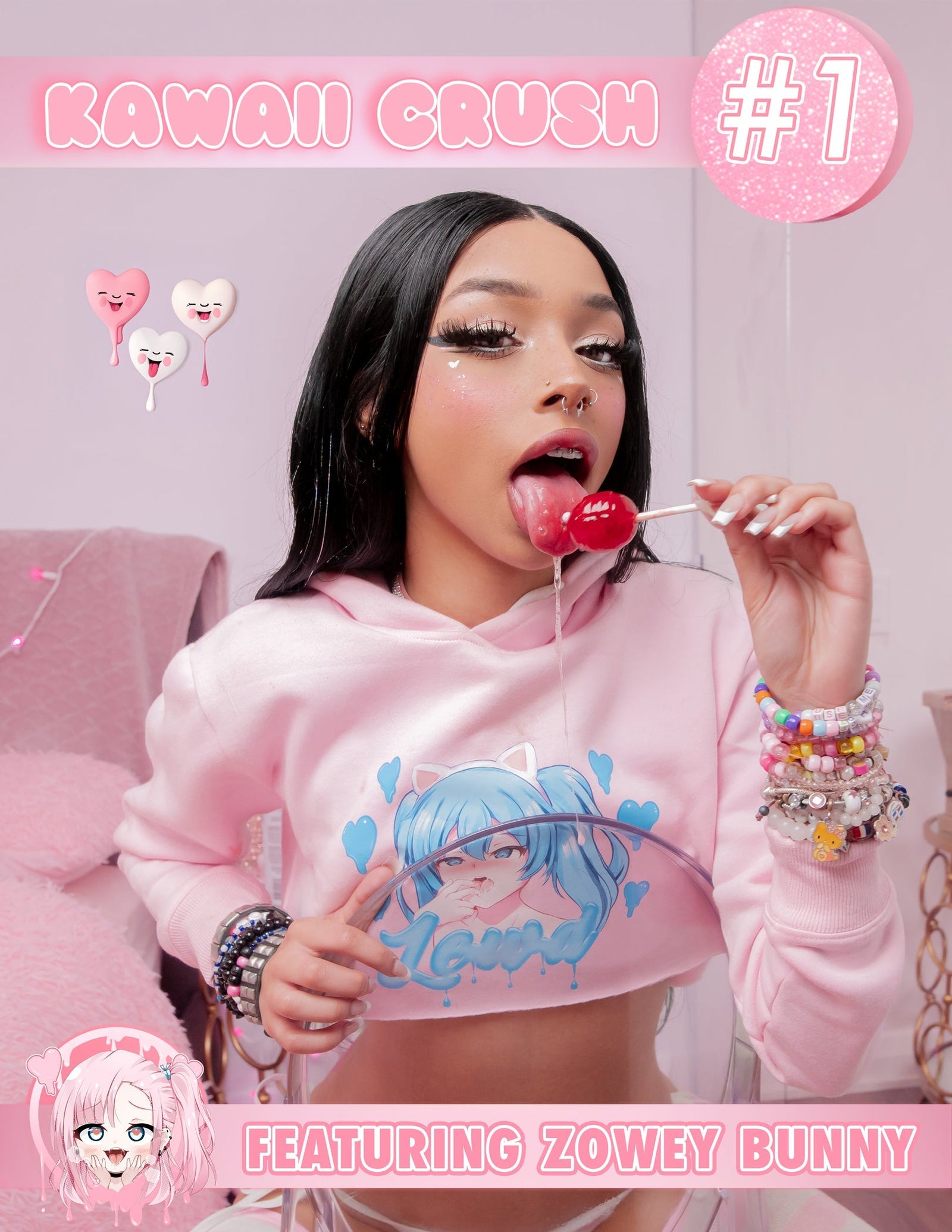 Kawaii Crush Vol. 1: Zowey Bunny's Hardcover Sweet Taboo | OnlyLewds