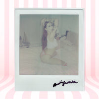 Dainty Deity — Signed Polaroid | Lewd Cropped Tank + Anime Mesh Thong | Debut 3