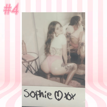 Sophie Darling Exclusive Signed Lewd Polaroids