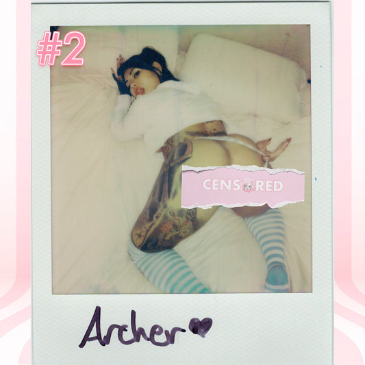 ArchersNZX — Neko Girl Crop Hoodie First Edition Polaroid #02
