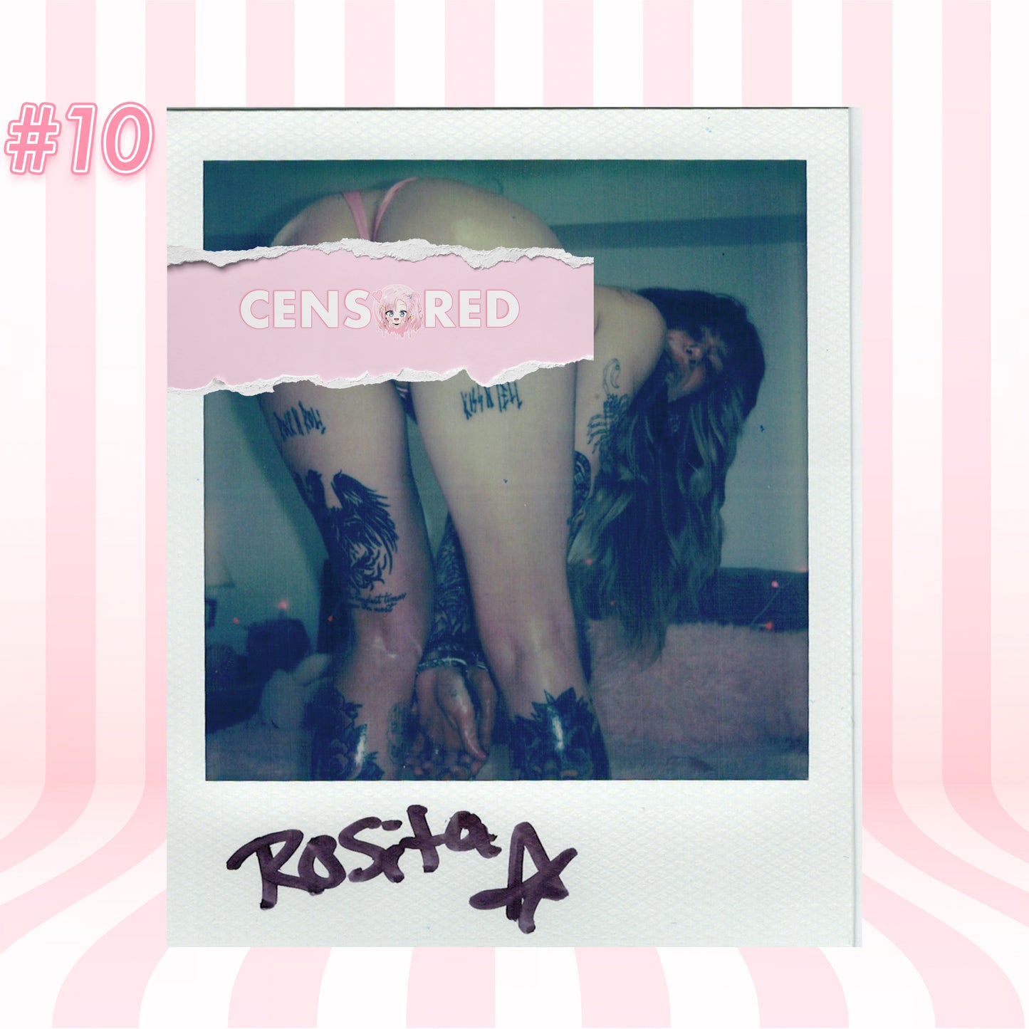 Exclusive Signed Polaroid – Rosita Martin 2025 Lewd Fashion Collection