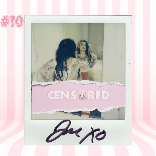 Violent Sinema — Red See-Through Bodysuit 2025 Polaroid #10