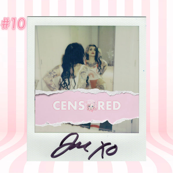 Violent Sinema — Red See-Through Bodysuit 2025 Polaroid #10