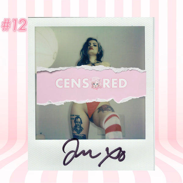 Violent Sinema — Red See-Through Bodysuit 2025 Polaroid #12