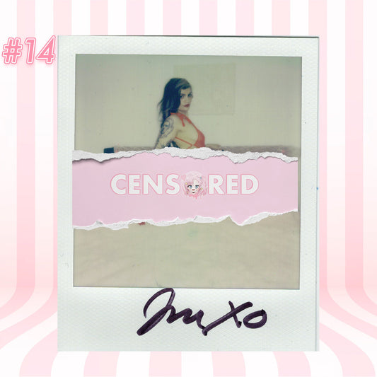 Violent Sinema — Red See-Through Bodysuit 2025 Polaroid #14