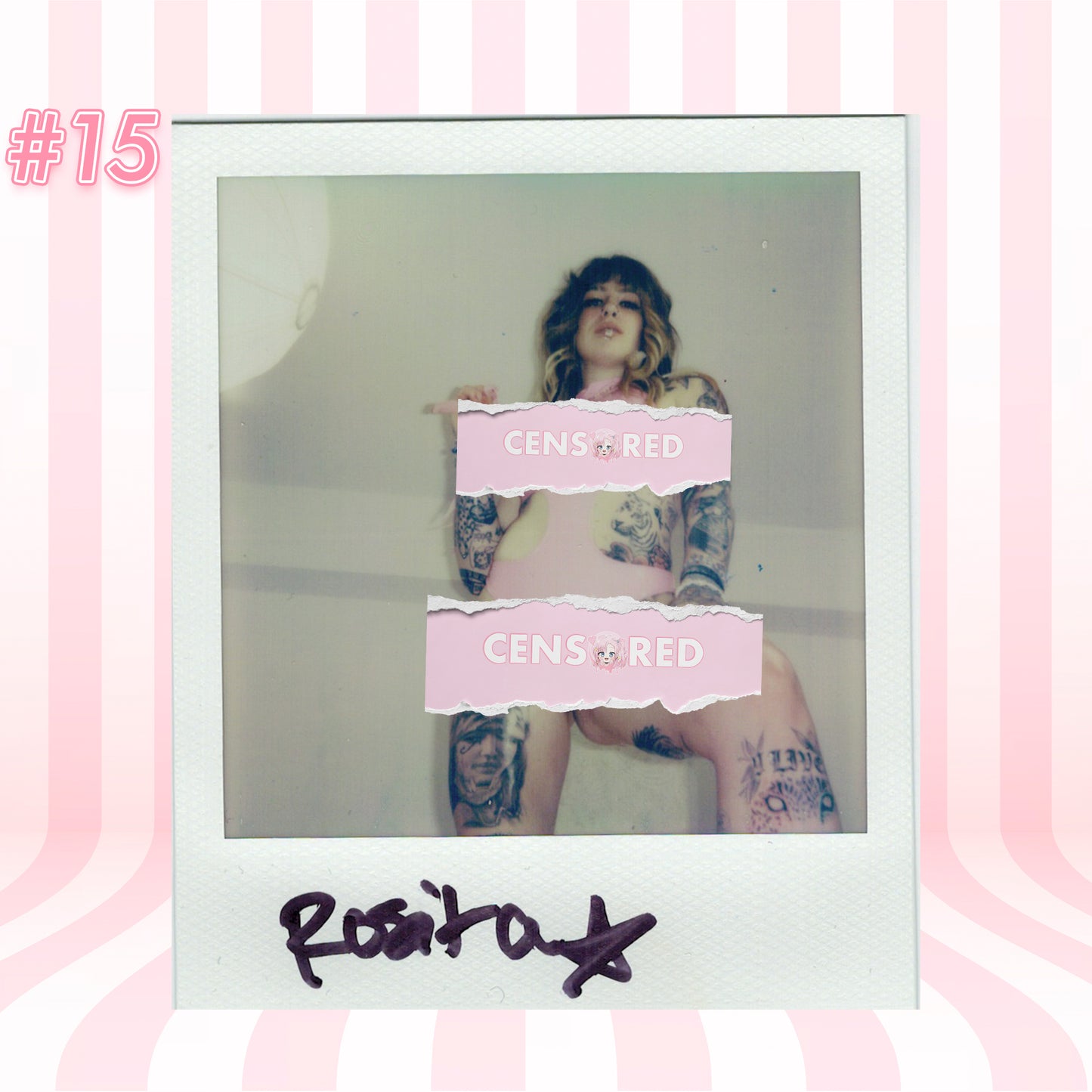 Exclusive Signed Polaroid – Rosita Martin 2025 Lewd Fashion Collection