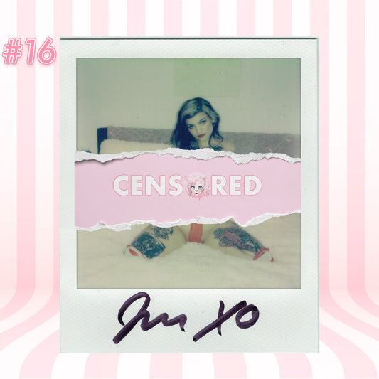 Violent Sinema — Red See-Through Bodysuit 2025 Polaroid #16