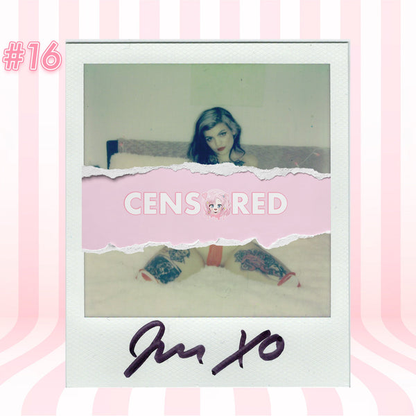 Violent Sinema — Red See-Through Bodysuit 2025 Polaroid #16