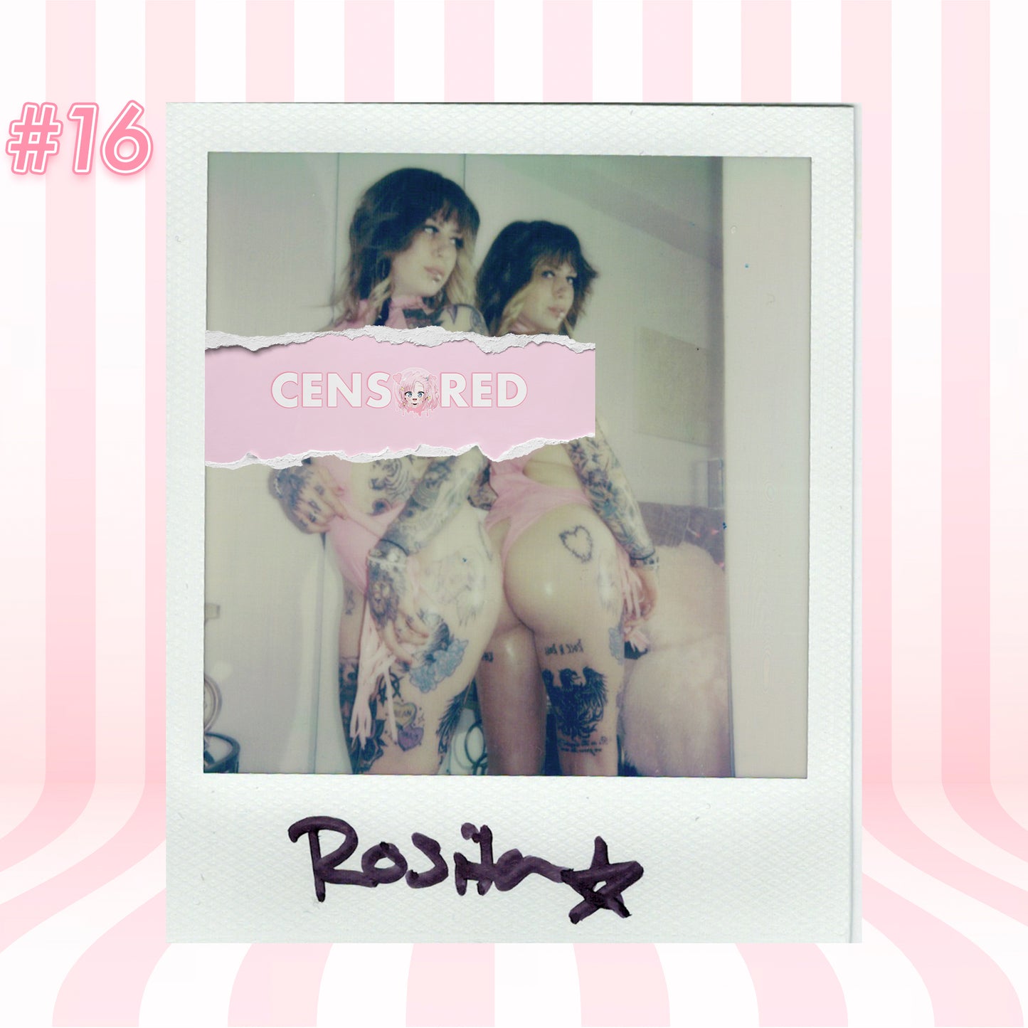 Exclusive Signed Polaroid – Rosita Martin 2025 Lewd Fashion Collection