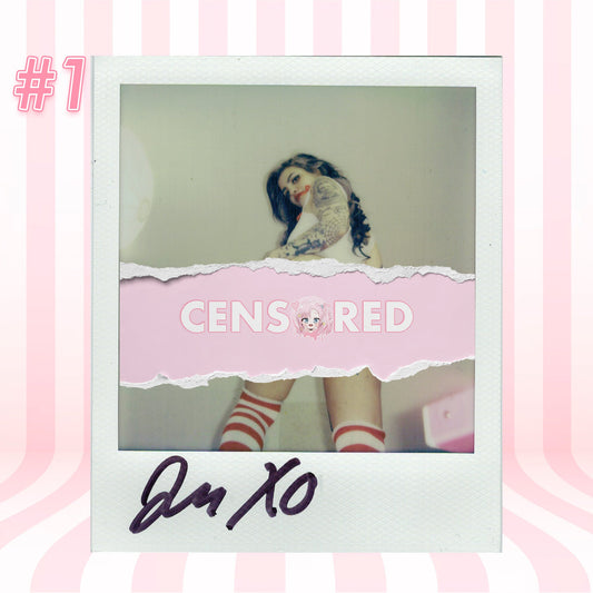 Violent Sinema — Red See-Through Bodysuit 2025 Polaroid #01