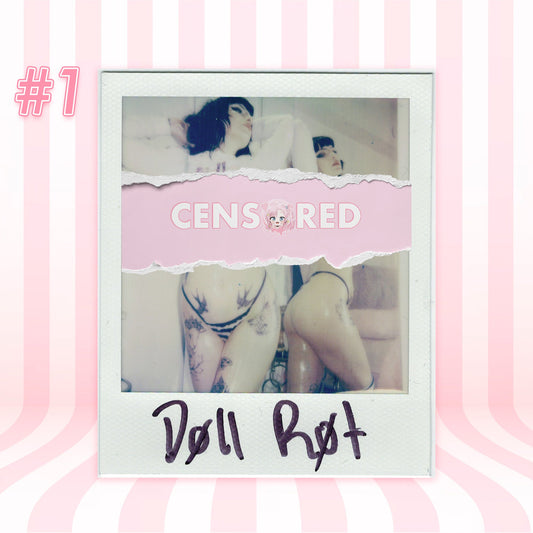 d0llr0t — Yandere Waifu Crop Hoodie Polaroid #01