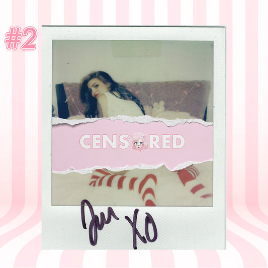 Violent Sinema — Red See-Through Bodysuit 2025 Polaroid #02