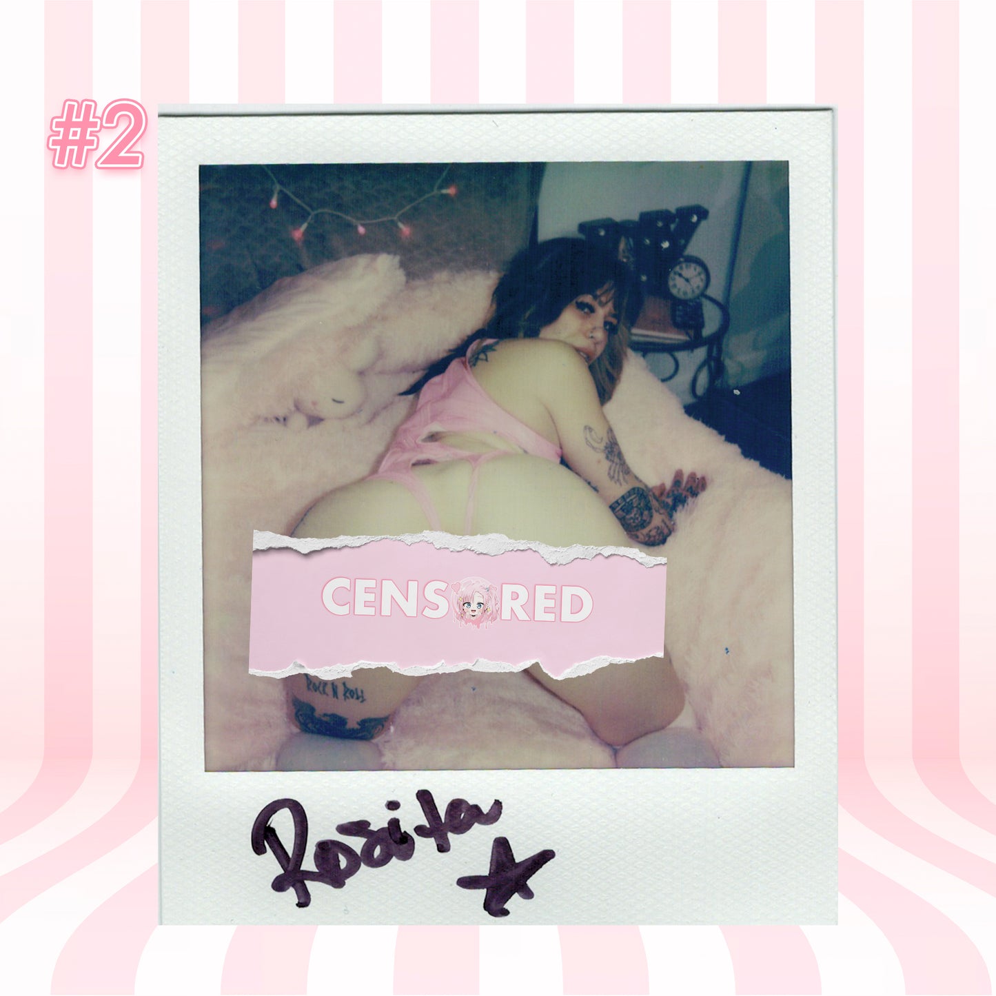 Exclusive Signed Polaroid – Rosita Martin 2025 Lewd Fashion Collection