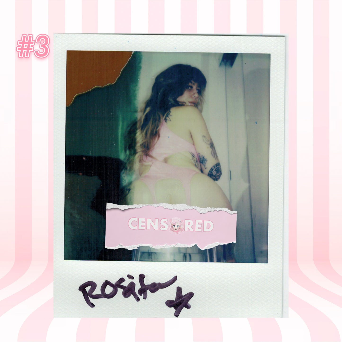 Exclusive Signed Polaroid – Rosita Martin 2025 Lewd Fashion Collection