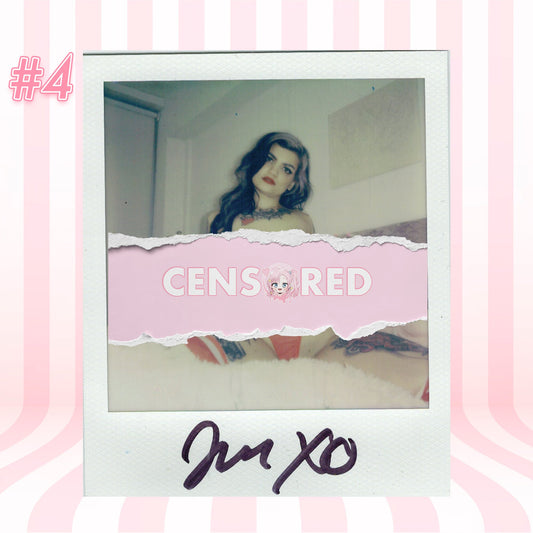 Violent Sinema — Red See-Through Bodysuit 2025 Polaroid #04