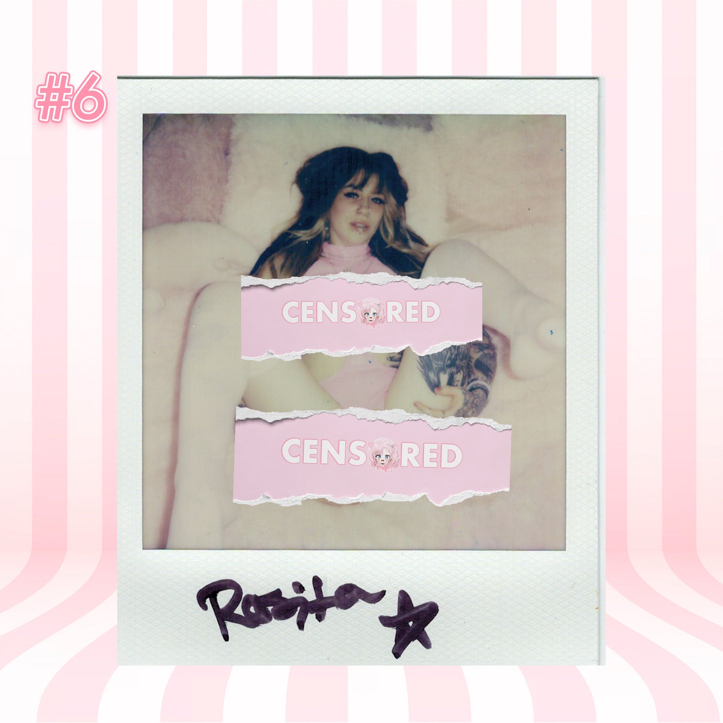 Exclusive Signed Polaroid – Rosita Martin 2025 Lewd Fashion Collection