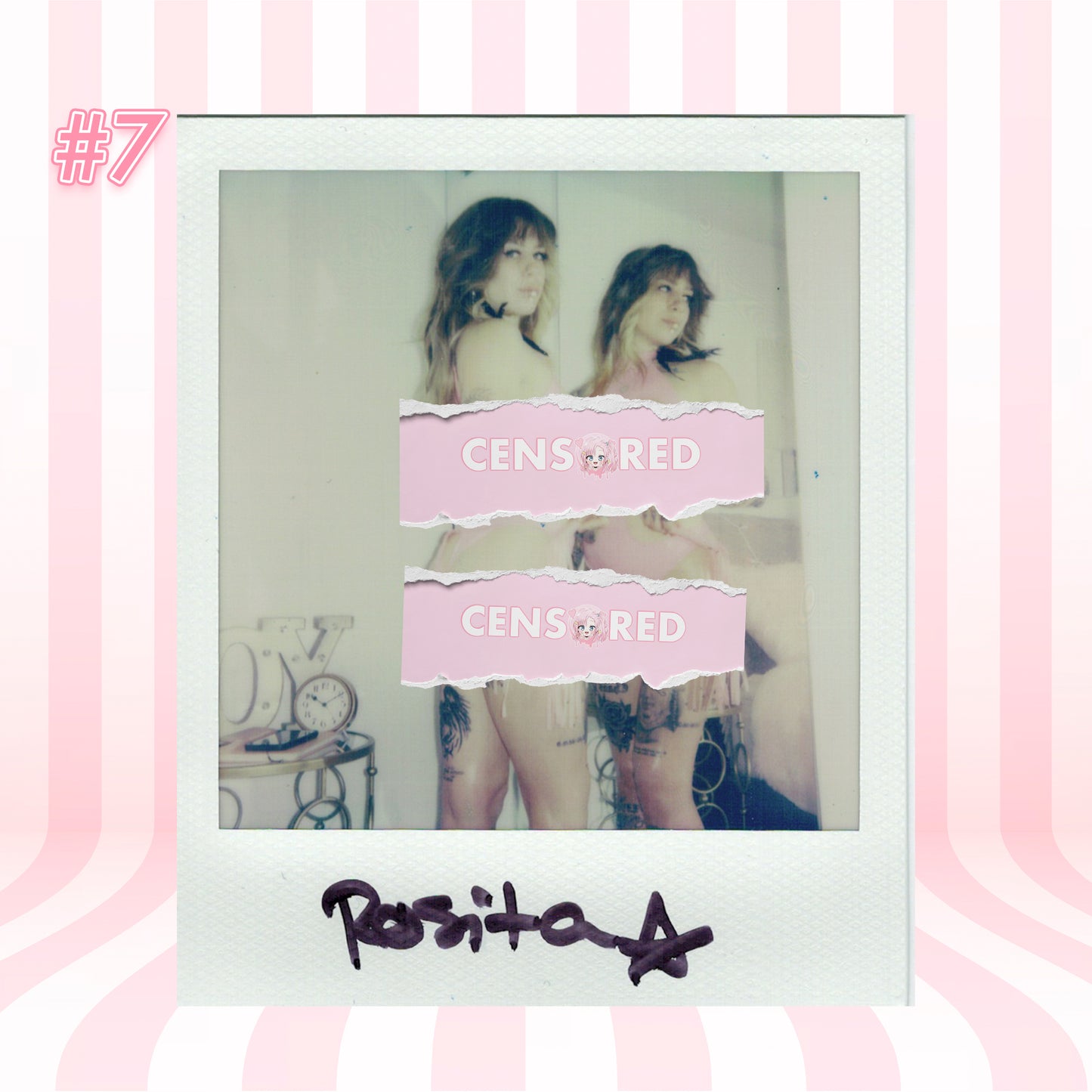 Exclusive Signed Polaroid – Rosita Martin 2025 Lewd Fashion Collection