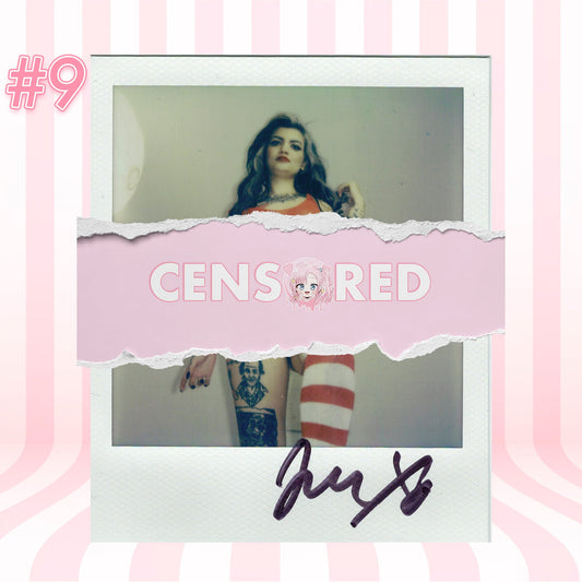 Violent Sinema — Red See-Through Bodysuit 2025 Polaroid #09