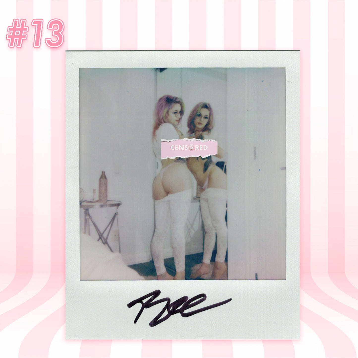 BreKitsune Exclusive Signed Lewd Polaroids