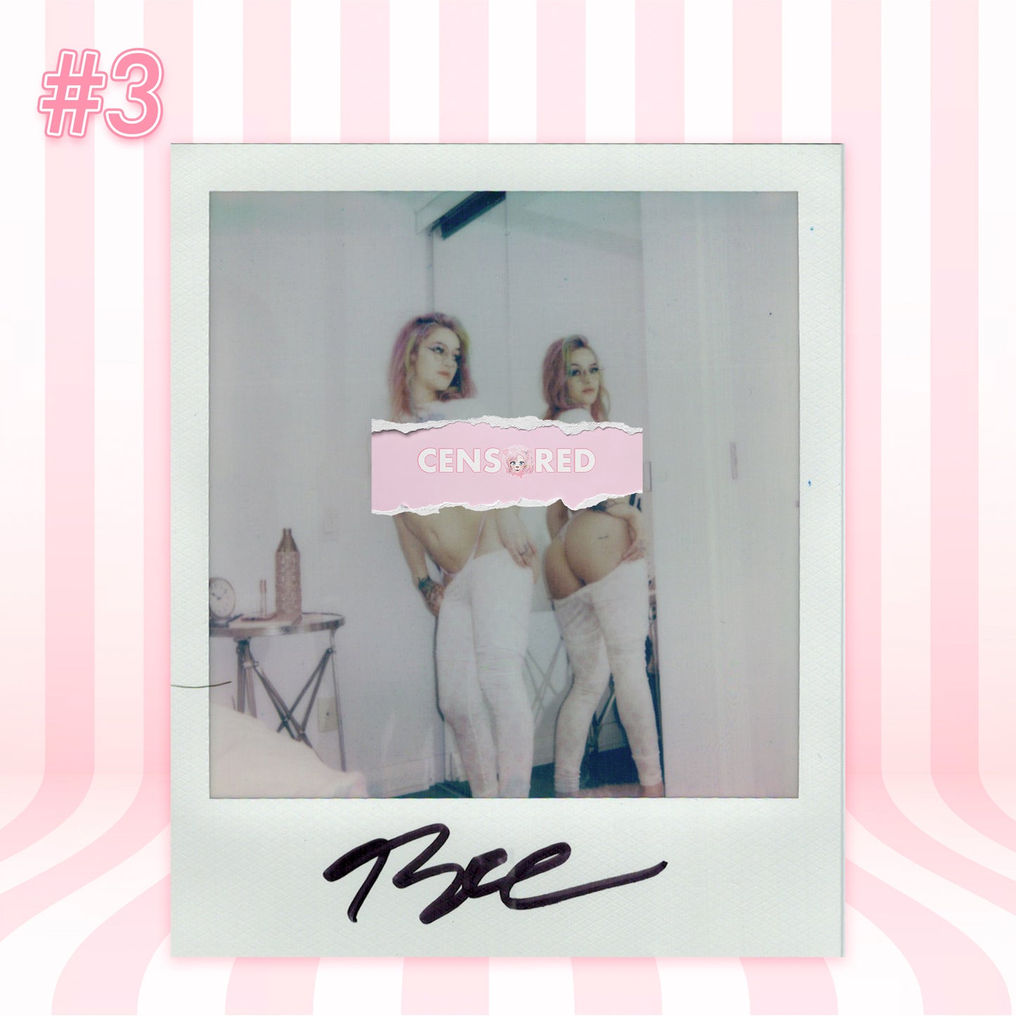 BreKitsune Exclusive Signed Lewd Polaroids