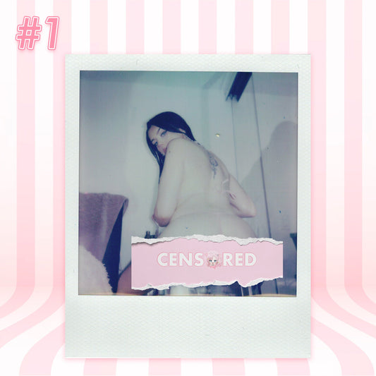 Candy — Pastel Pink Bikini Polaroid #01