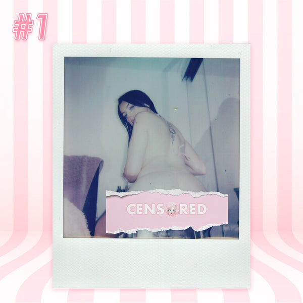 Candy — Pastel Pink Bikini Polaroid #01