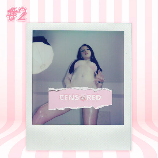 Candy — Pastel Pink Bikini Polaroid #02