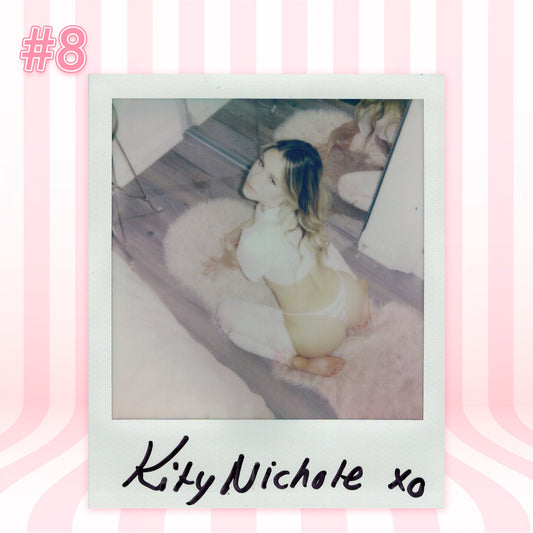 Kity Nichole — Ahegao Leggings + Pink Shimapan Panties + Pastel Goth Crop Top Polaroid #08