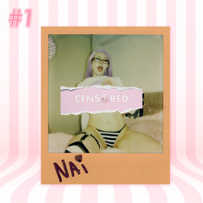 SirenSugarX: Tokyo Ghoul’s Rize in Raw Polaroid Nudes – Rare Debut Set (12 Exposures)