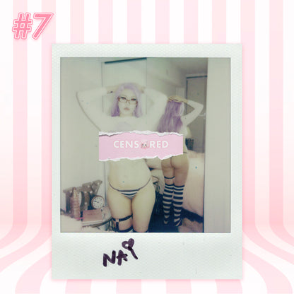 SirenSugarX: Tokyo Ghoul’s Rize in Raw Polaroid Nudes – Rare Debut Set (12 Exposures)