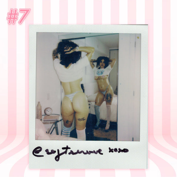 SoftServve — Catgirl Crop Top + Blue Shimapan Panties Polaroid #07