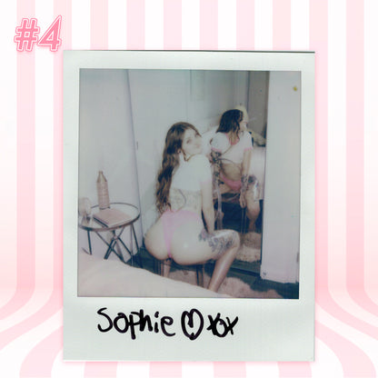 Sophie Darling Exclusive Signed Lewd Polaroids