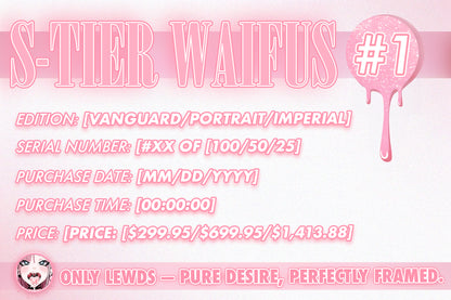 S-Tier Waifus Vol. 1: d0llr0t’s Weiße Rose Thorn – Limited Tiers of Tattooed Divinity