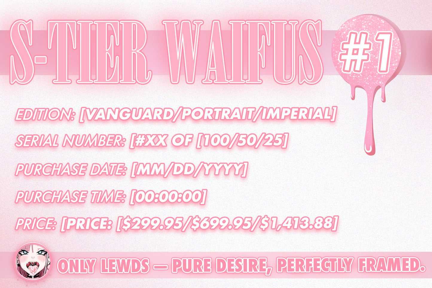 S-Tier Waifus Vol. 1 — The Imperial Statement | Featuring d0llr0t