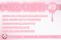 S-Tier Waifus Vol. 3 — The Portrait Tome | Featuring Violent Sinema 7
