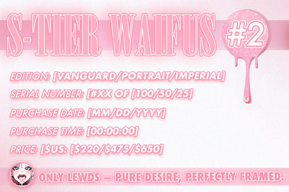 S-Tier Waifus Vol. 2 — The Vanguard Magazine | Featuring @herhunny