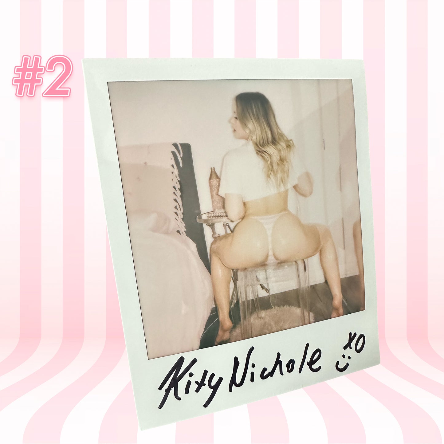 Kity Nichole Exclusive Signed Lewd Polaroids