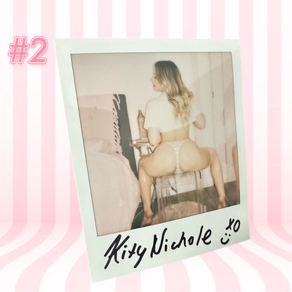 Kity Nichole Exclusive Signed Lewd Polaroids