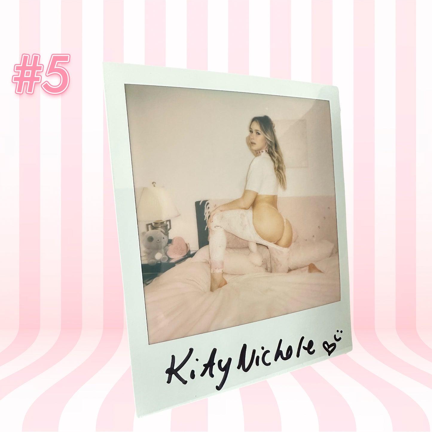 Kity Nichole Exclusive Signed Lewd Polaroids