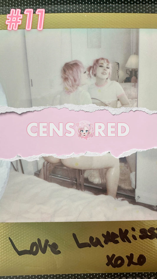 MyDarling666 — Sexy School Girl Pink Lingerie Set Polaroid #12