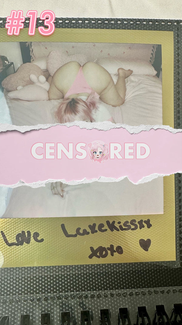 MyDarling666 — Sexy School Girl Pink Lingerie Set Polaroid #14