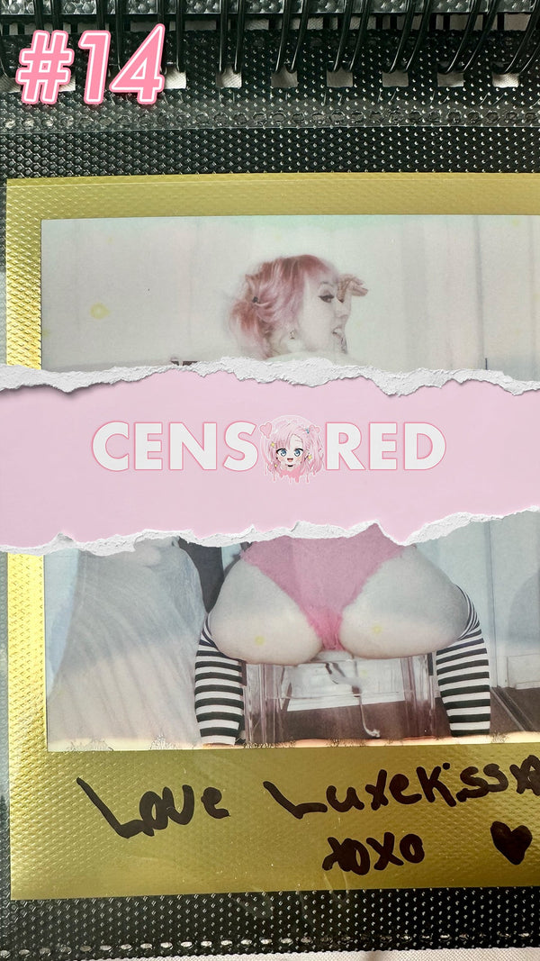MyDarling666 — Sexy School Girl Pink Lingerie Set Polaroid #15