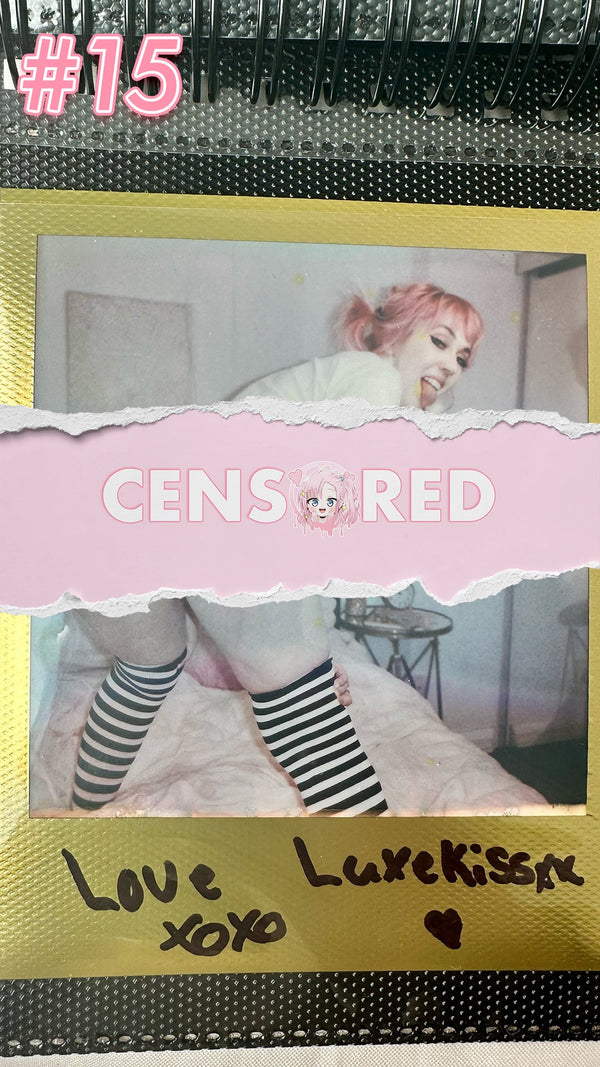 MyDarling666 — Sexy School Girl Pink Lingerie Set Polaroid #16