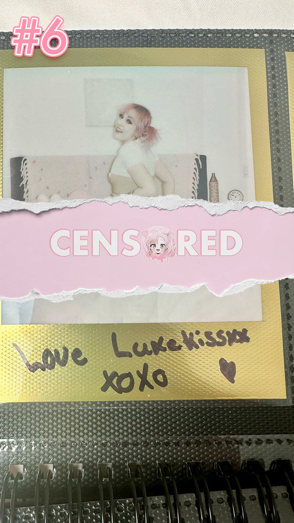 MyDarling666 — Sexy School Girl Pink Lingerie Set Polaroid #07