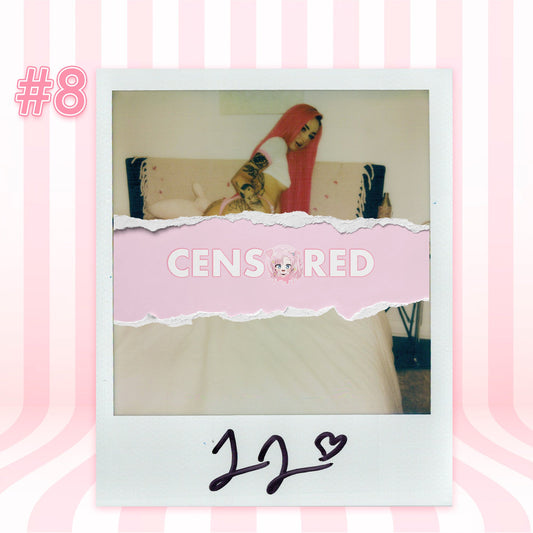 Lucy Lovesick — Sexy School Girl Pink Lingerie Set Polaroid #08
