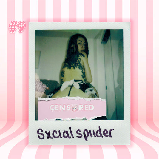 SxcialSpiider — Gothic Maid | White Frame Polaroid #09/011