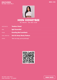 Hien Honeybee — Fan Fave #002 of 018 | No Bra Club Vol.1 2