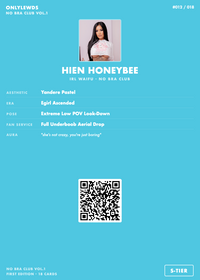 Hien Honeybee — S-Tier Card #012 of 018 | No Bra Club Vol.1 2